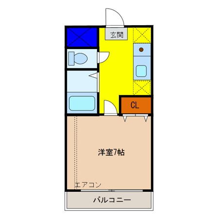 サンヴェール中原の物件間取画像